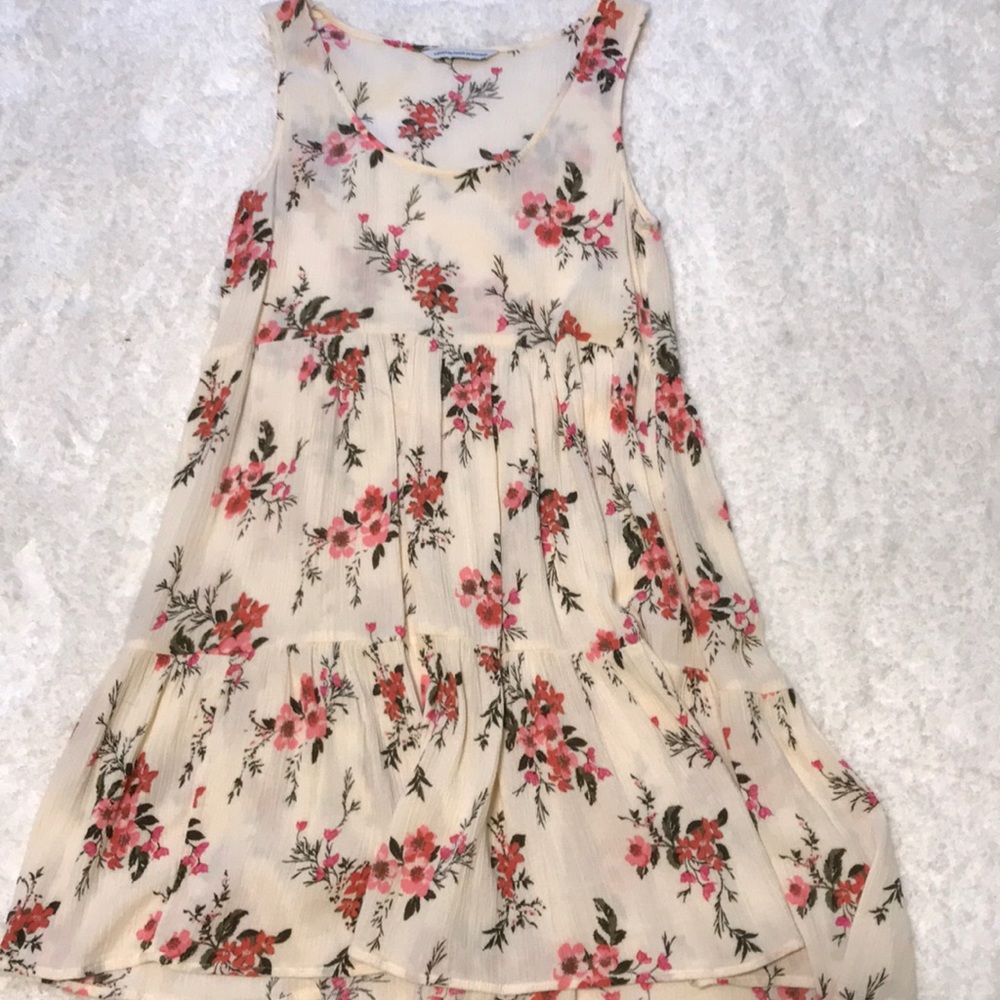 Juniors loose floral dress